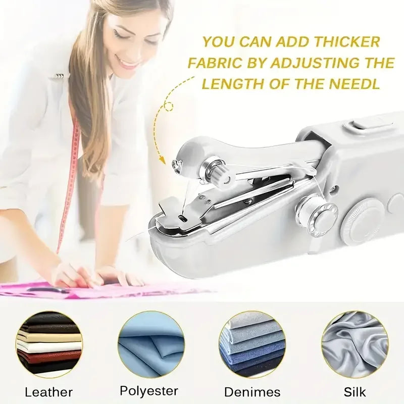 1 A Mini Portable Sewing Machine