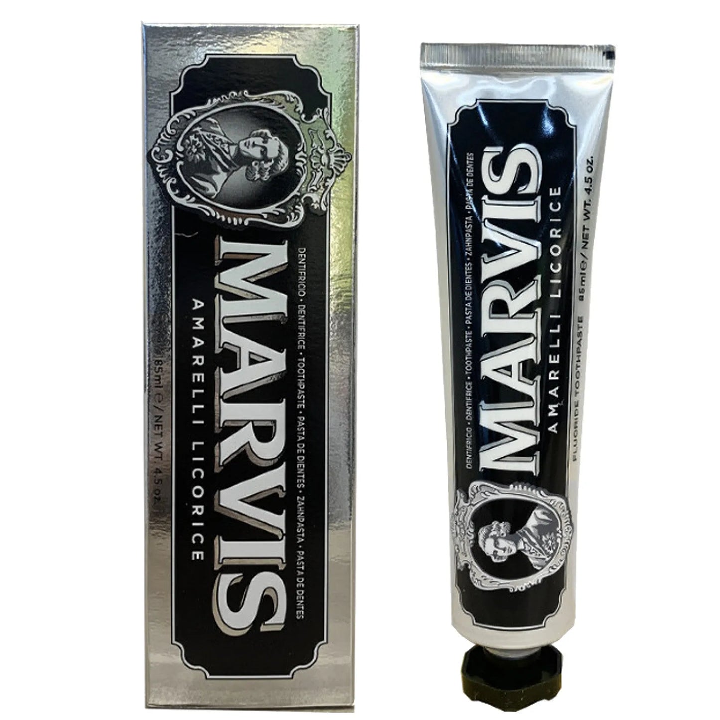 1 A Dental 85ml Italy Original Marvis Whitening  Toothpaste
