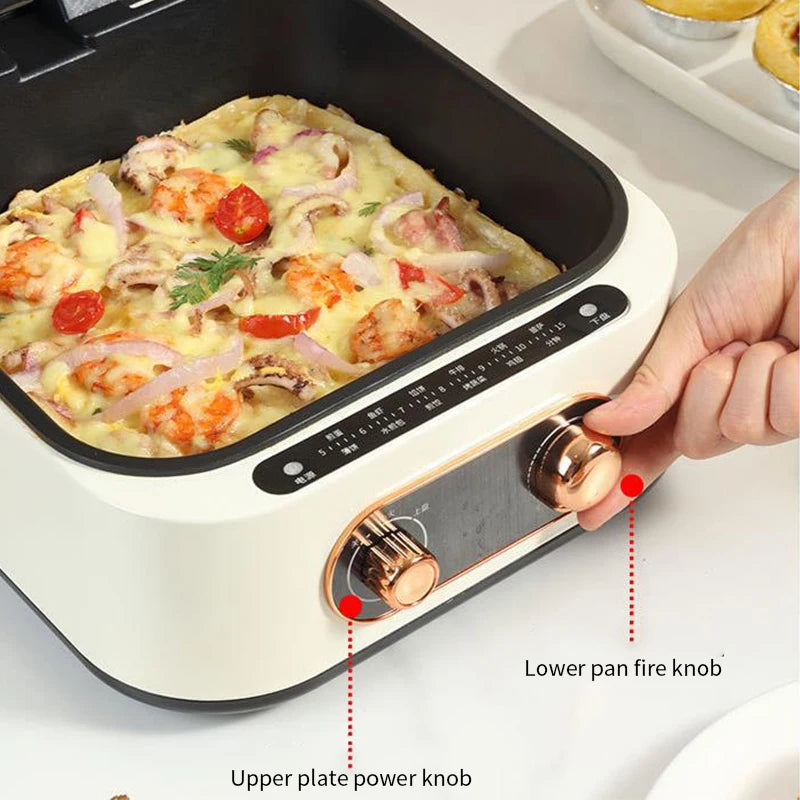 1 multifunctional frying and baking machine