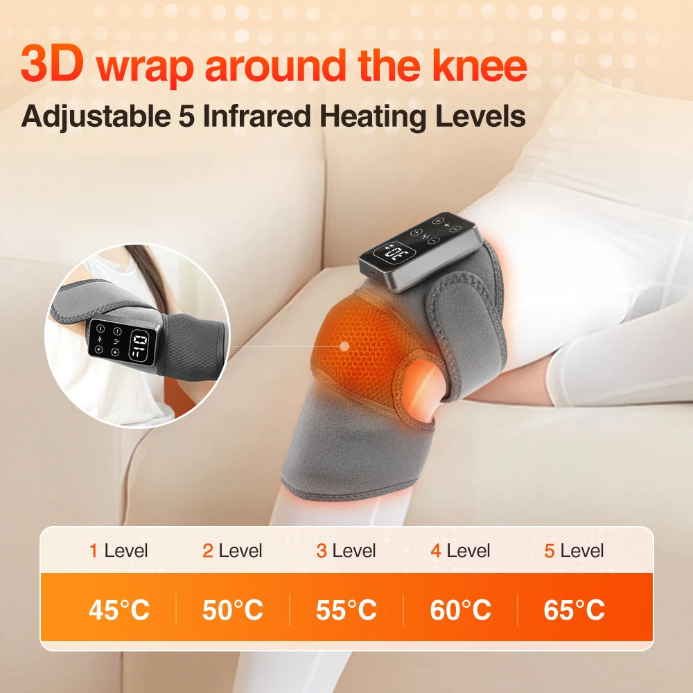 1  Electric Heated Knee Massager