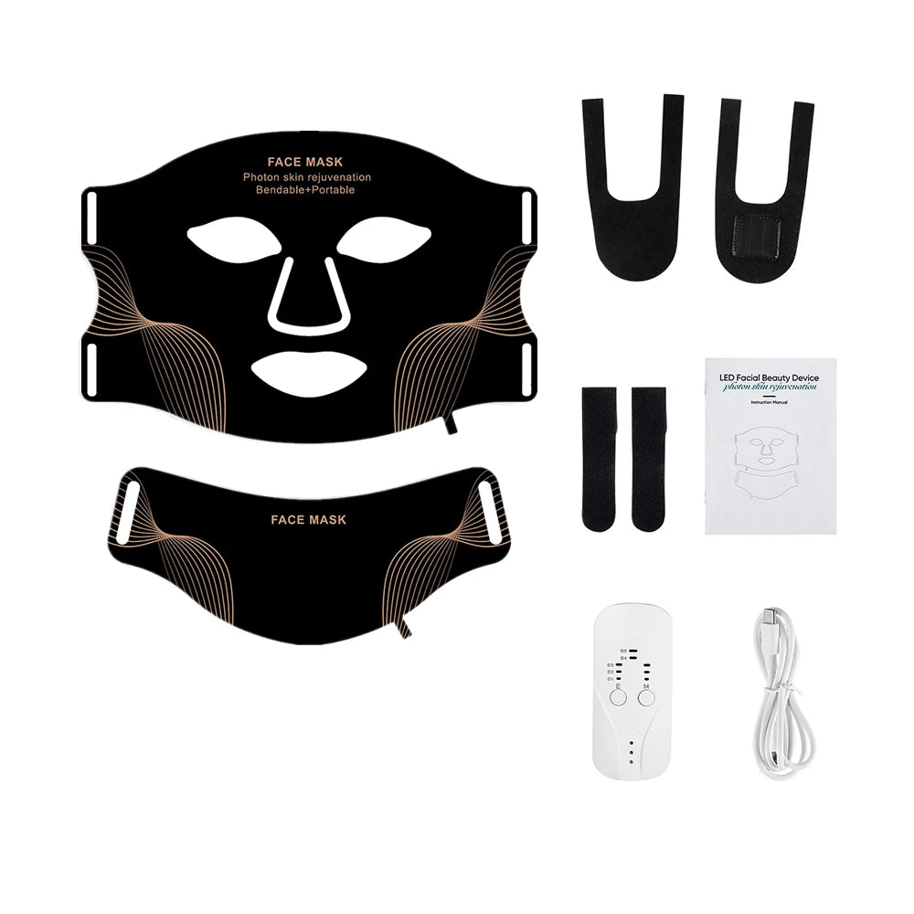 Silicone LED Mask Face Therapy