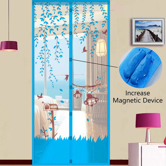 1 Anti Mosquito magnetic screen door mesh