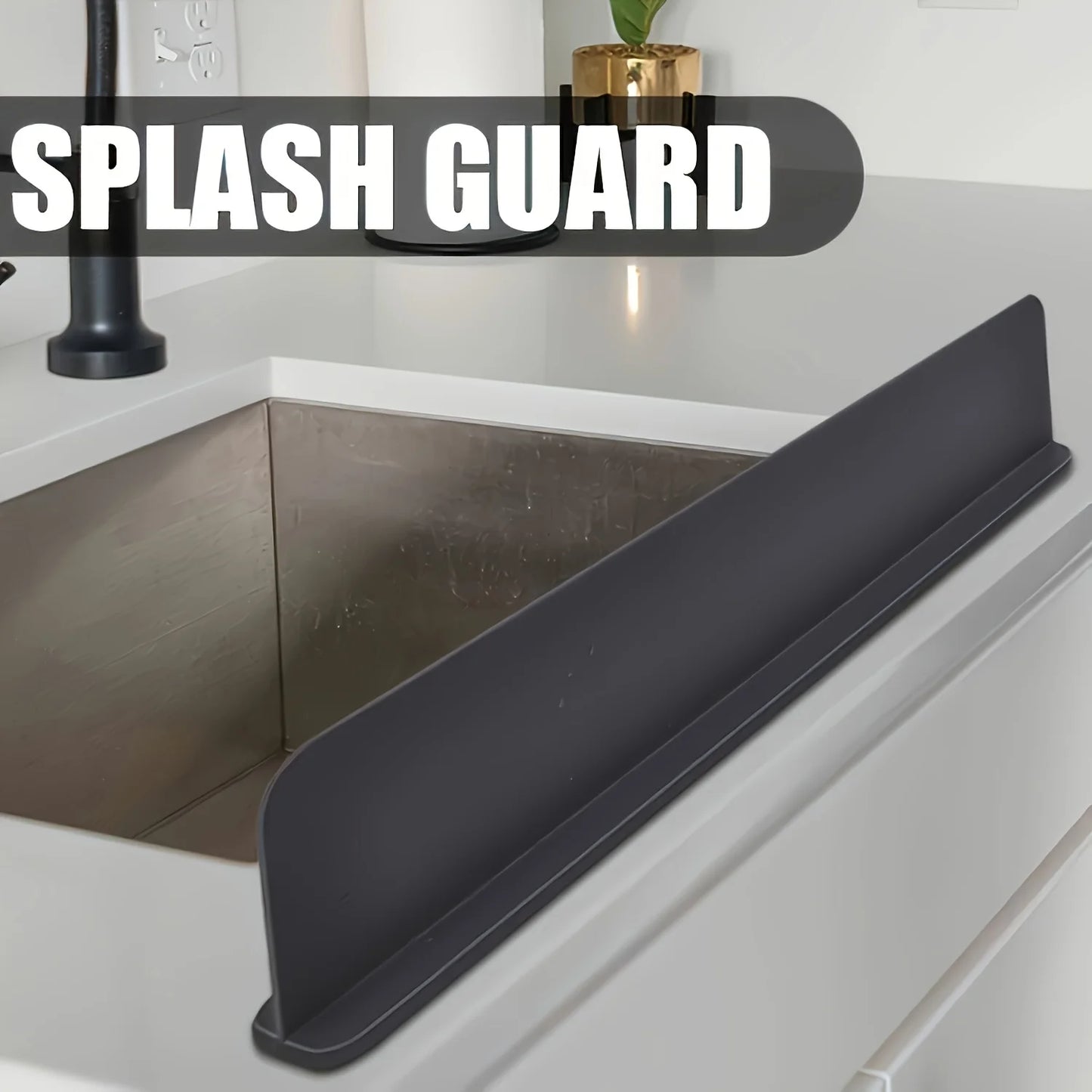 Cup Suction  Pool Silicone Sink Baffle Splash Guard