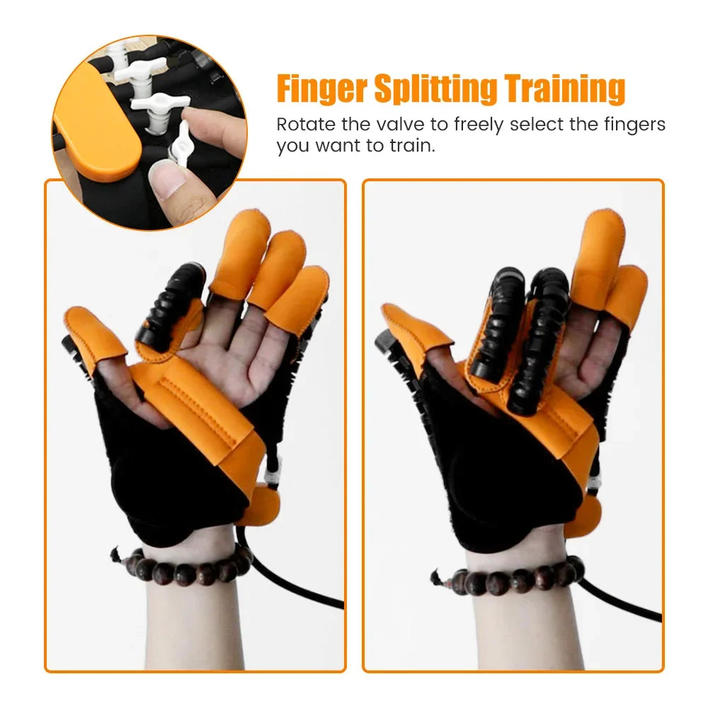 1  Rehabilitation Robot Glove Hand Exerciser