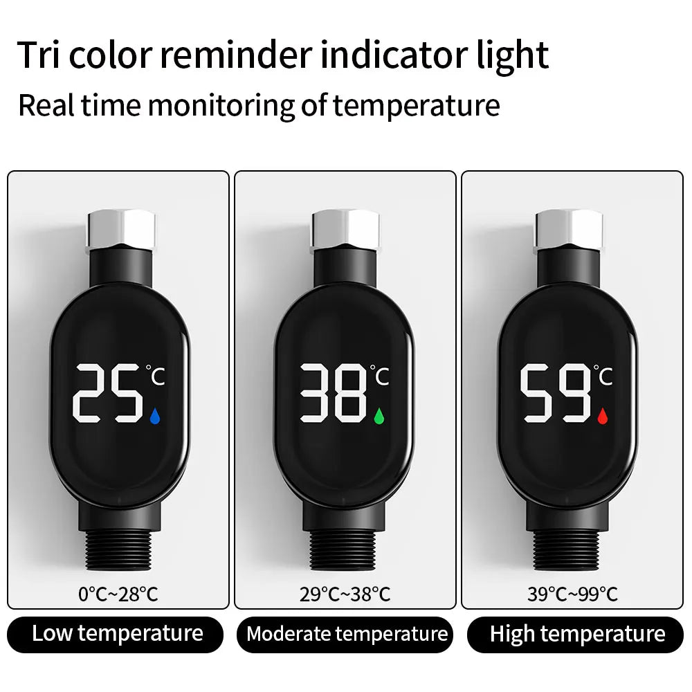 1 Digital display faucet water temperature