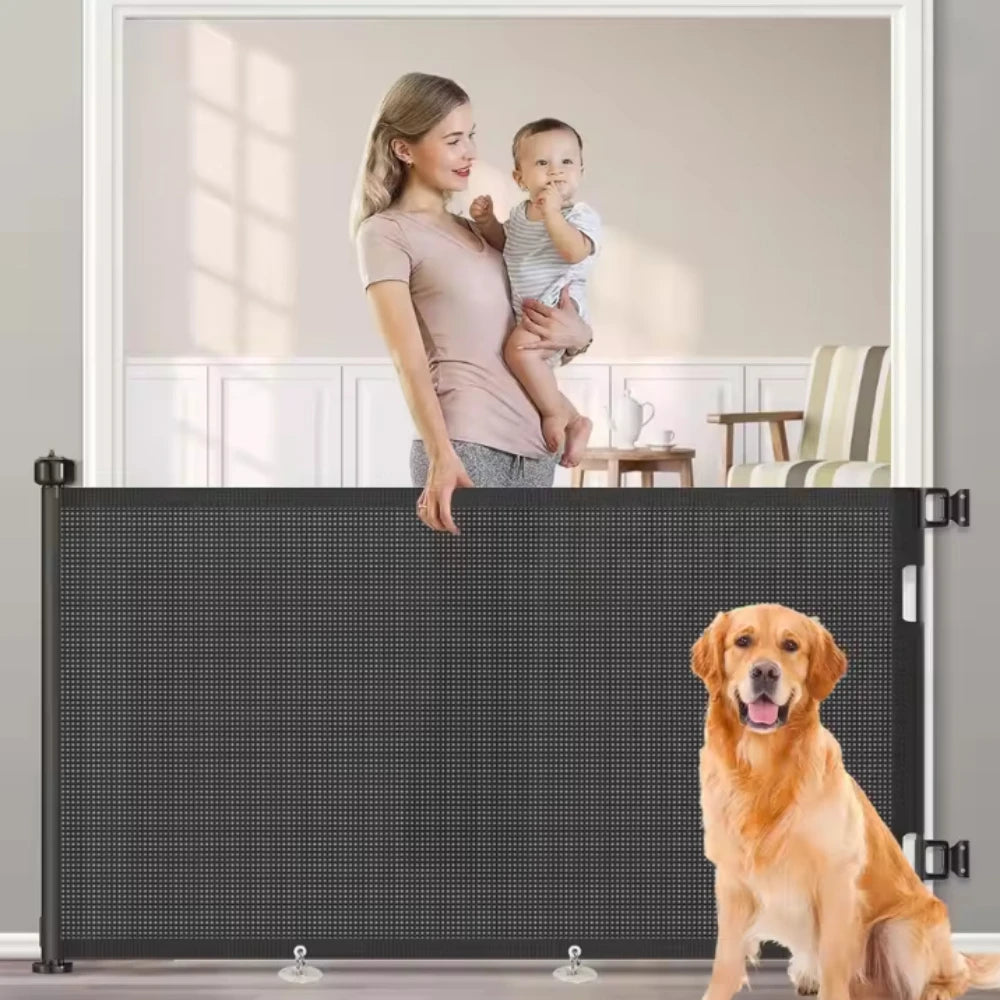 1 Adjustable Pet Mesh Isolation Net Anti-Escape