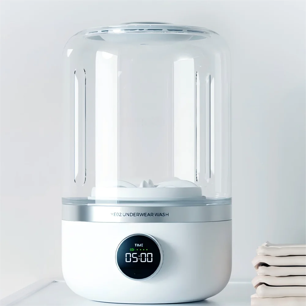 1 A portable  underwear washing machine