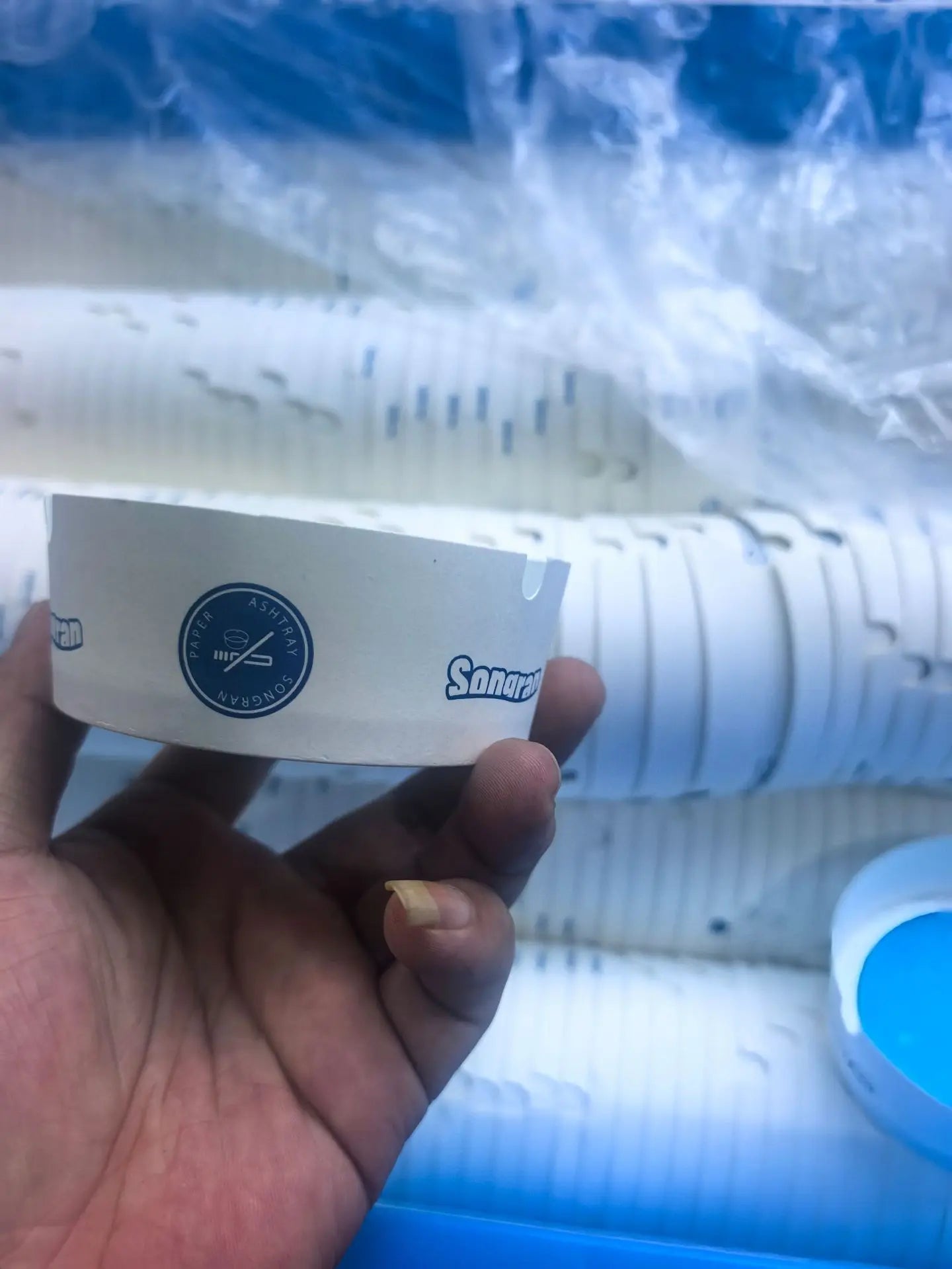 1 Ash Absorbing Balm Disposable Ashtray