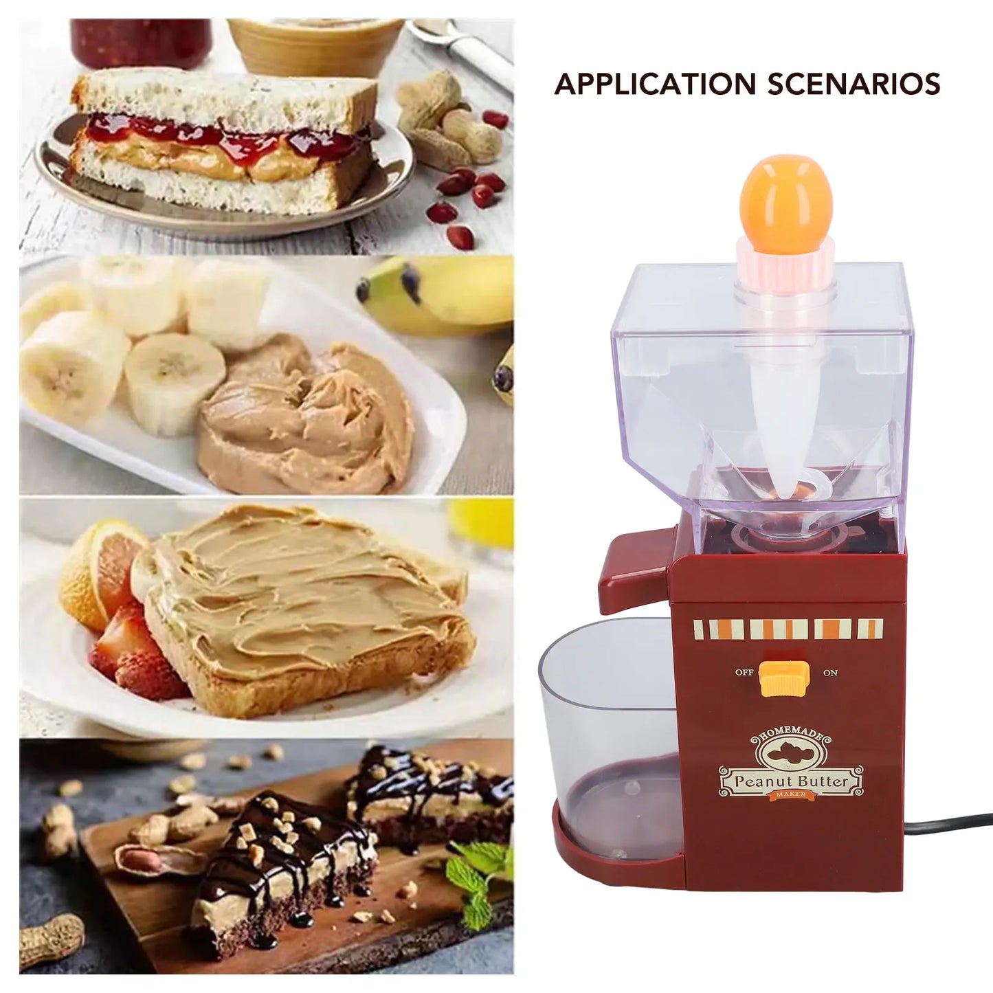 1 Peanut Butter Maker Home Electric Grain Grinder