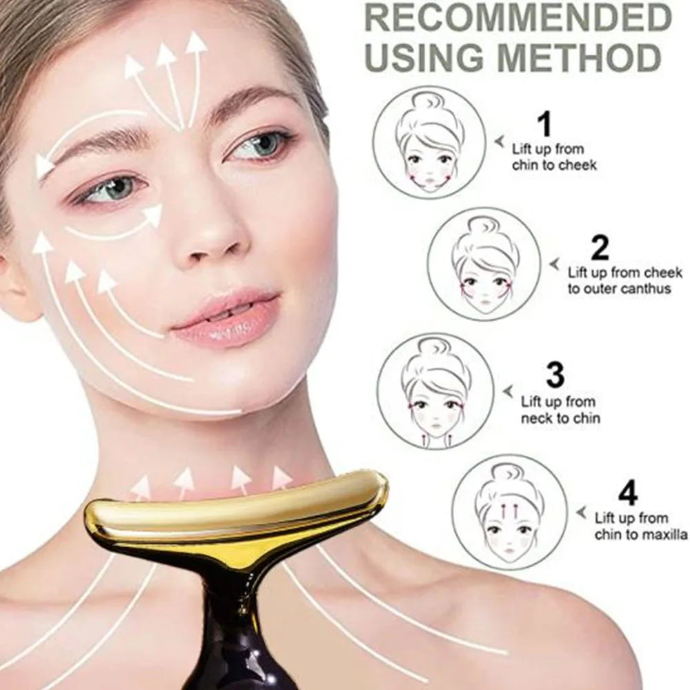 Anti-Aging 3 in 1 Massager V-Line Lifting