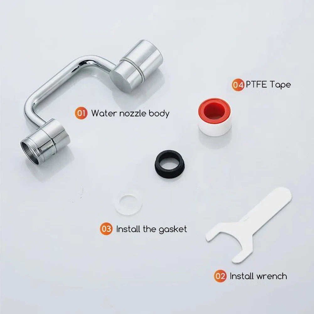 1  Stainless Faucet Extender 1080°