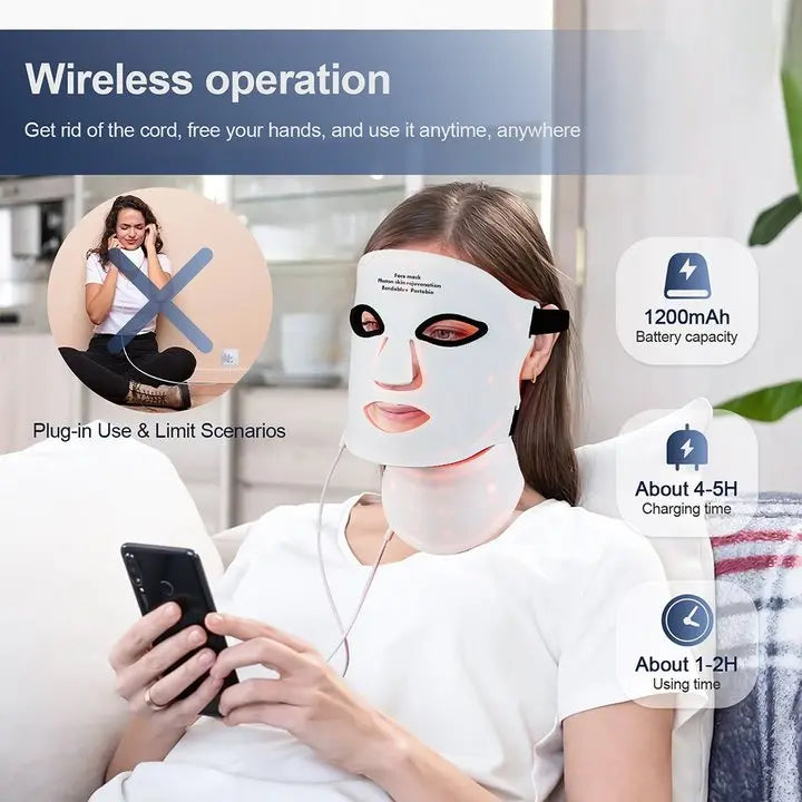 Silicone LED Mask Face Therapy