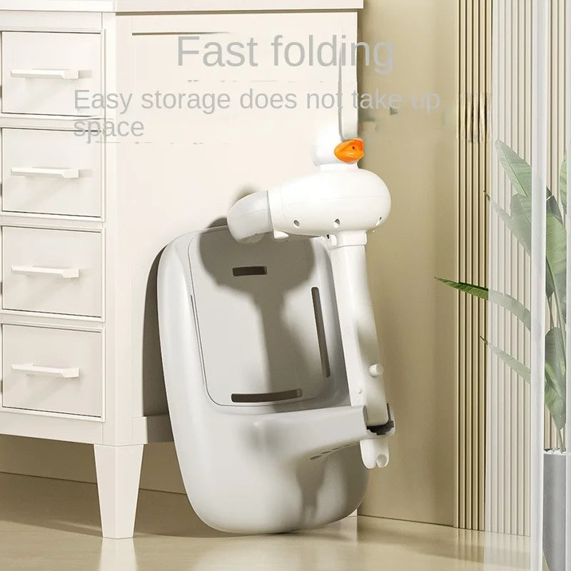 Anti-Slip Adjustable Baby Shower Rack