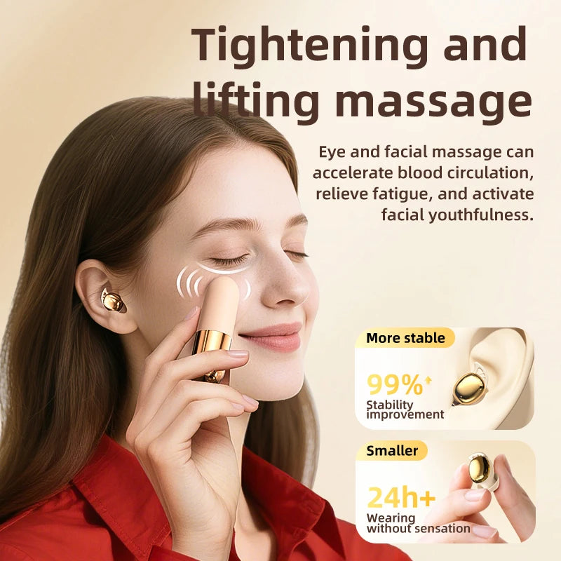 1 Earbuds Bluetooth Vibrating Facial Massage