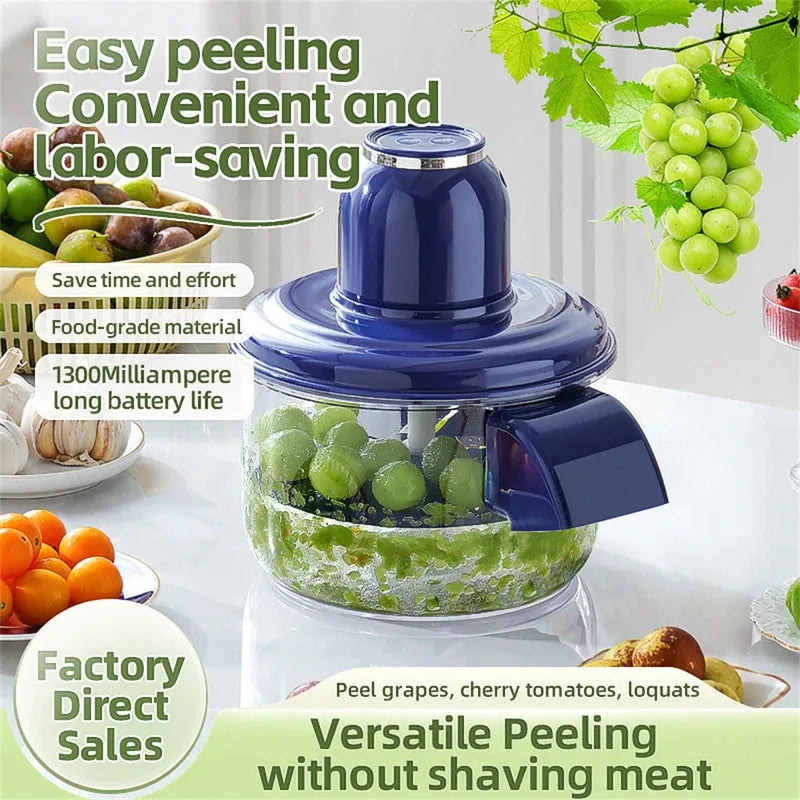 1  Automatic Electric Grape Peeler Machine