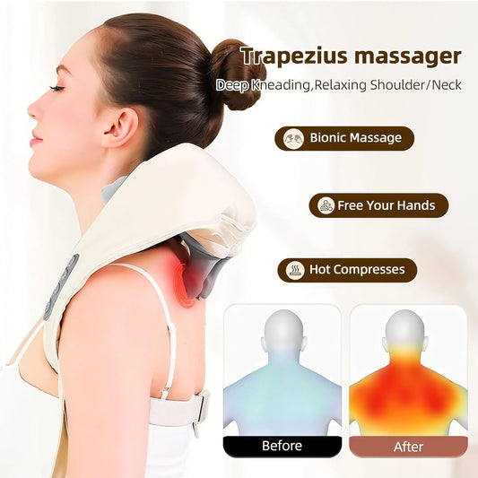 1 Massager with Heat,Muscle Pain Relief