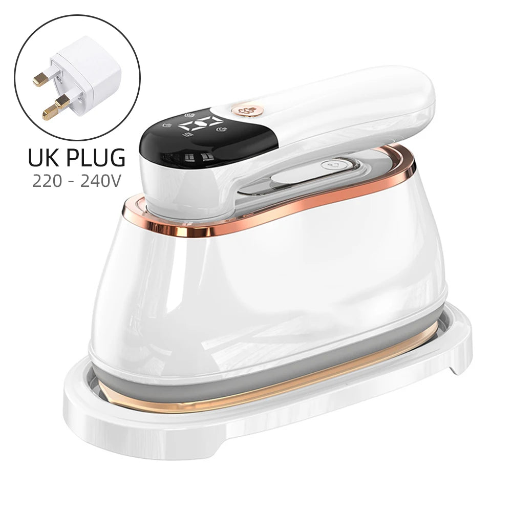 1 Small Hand Holding Ironing Machine