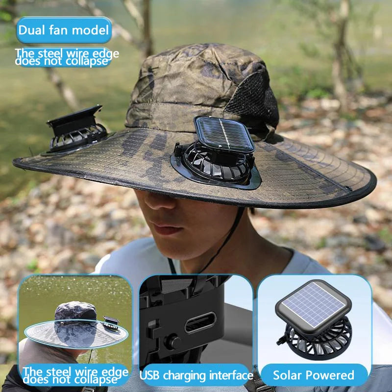 Anti-UV Fan Hat