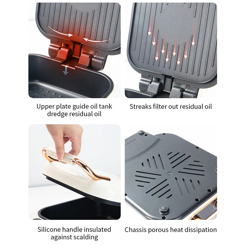 1 multifunctional frying and baking machine