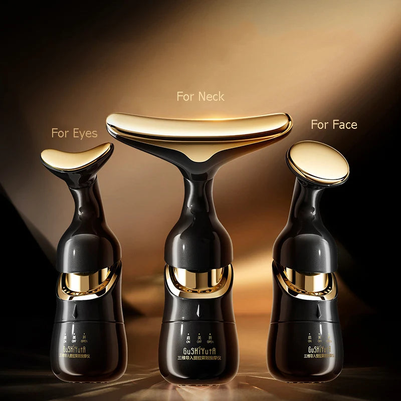 Anti-Aging 3 in 1 Massager V-Line Lifting