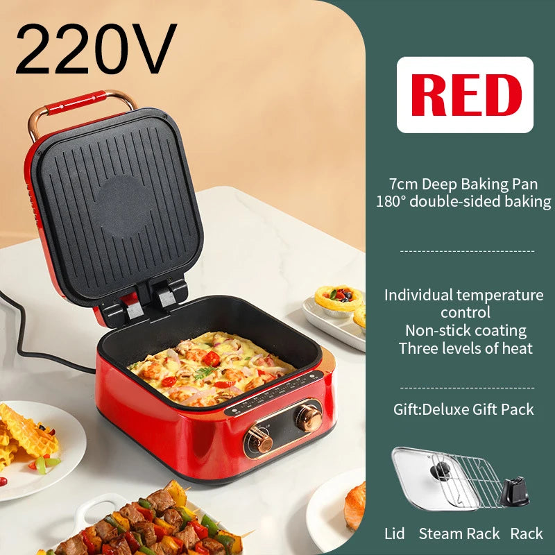 1 multifunctional frying and baking machine