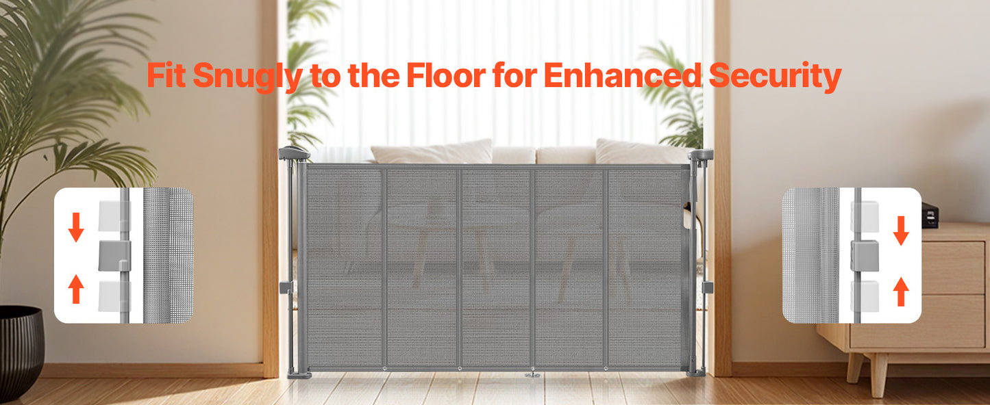 1  Baby Retractable  Gate Mesh